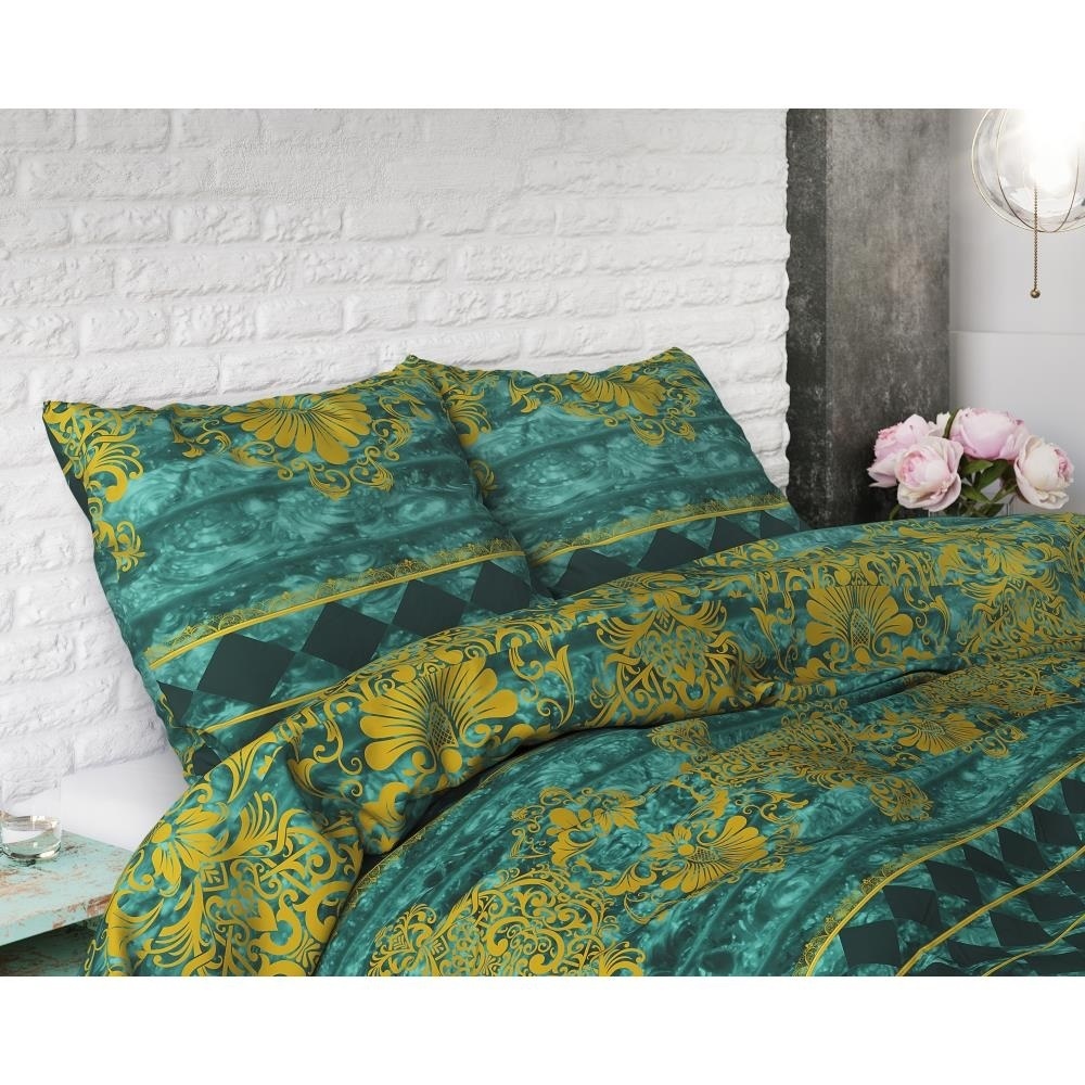 Dekbedovertrek Elite groen - 240x220 cm