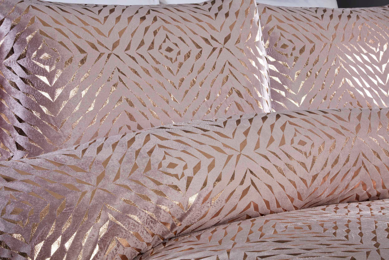 Belle Maison dekbedovertrek Bellagio blush - Velvet