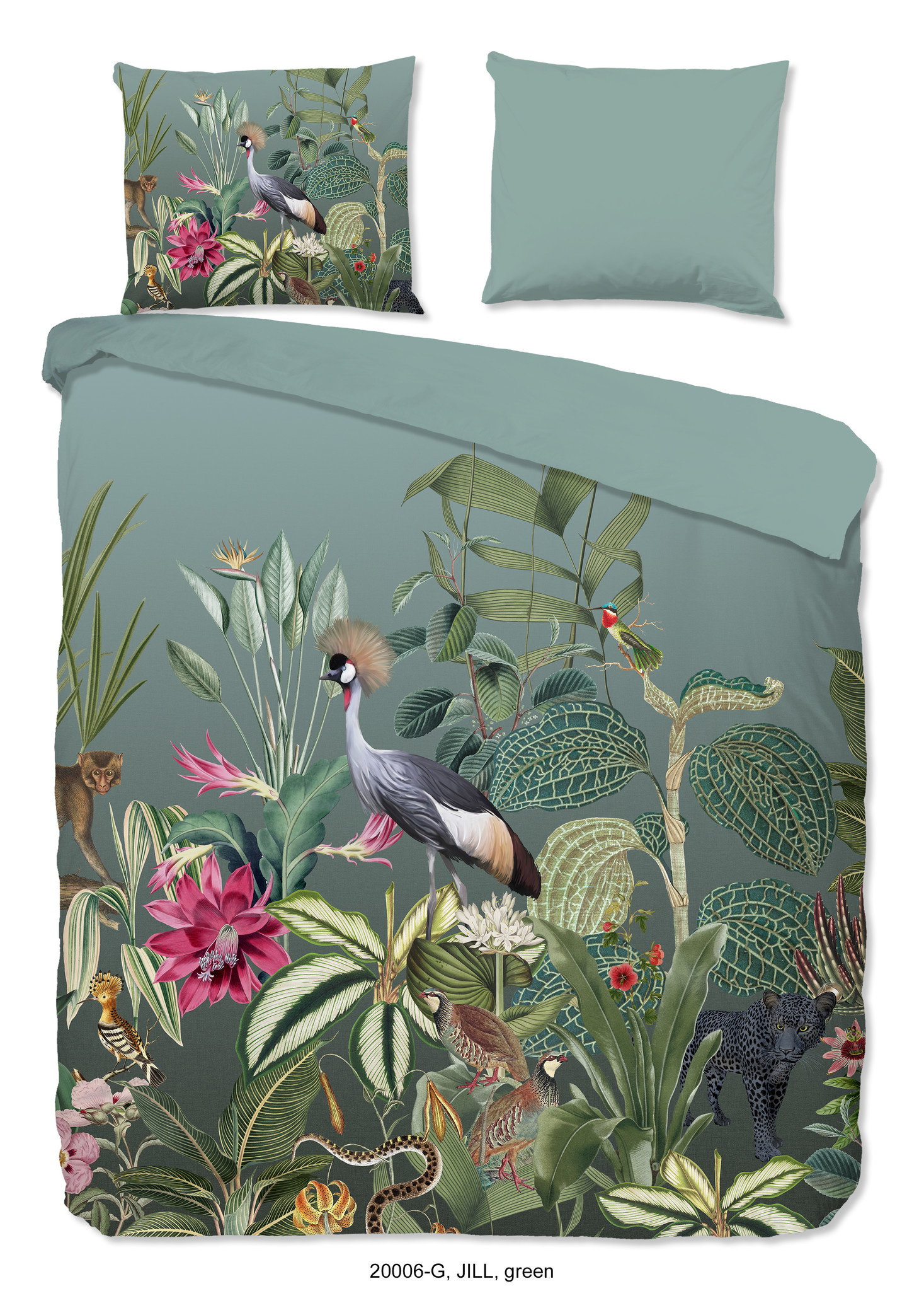 Dekbedovertrek Kraanvogel - katoen