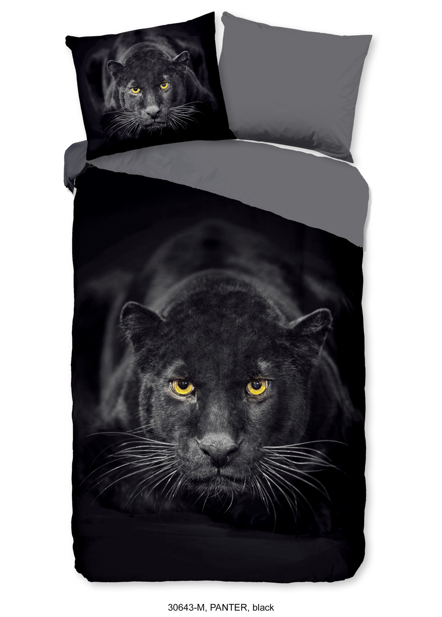 Pure dekbedovertrek Black Panther - microvezel