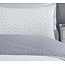 Sleepdown dekbedovertrek Mini dots - wit - grijs - blended katoen