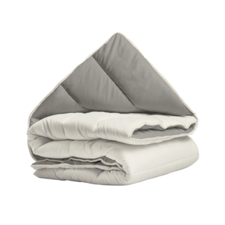 Sleeptime All in one lazy dekbed -  Dekbed en overtrek in 1 - Creme/Kaki