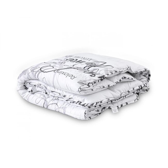 All in one lazy dekbed Royal Luxury Wit - Dekbed en overtrek in 1