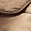 Eazy dekbed en overtrek in 1 - Glans satijn - 250 gsm - Taupe
