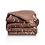 Eazy dekbed en overtrek in 1 - Glans satijn - 250 gsm - Bronze