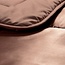 Eazy dekbed en overtrek in 1 - Glans satijn - 250 gsm - Bronze