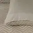 Sleeptime Chevron  Taupe - Teddy dekbedovertrek - microvezel