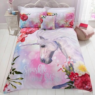 Urban Unique Dekbedovertrek Unicorn Sparkle & Shine – 230x220 cm