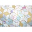 Dekbedovertrek 135x200 – Quartz Marmerprint – Finest Homeware – Polykatoen – Zonder Instopstrook – Met Knoopsluiting