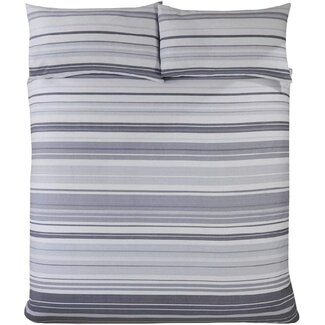 Studio Art Dekbedovertrek Staford Stripe – Grijs – 135x200 cm