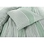 Day Dream Dekbedovertrek Katoen 140x220 – Groen met Strepen – Modern & Ademend – 1-persoons