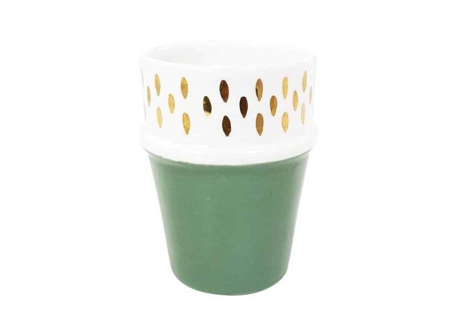 Cup Beldi Nour - Gold - Green