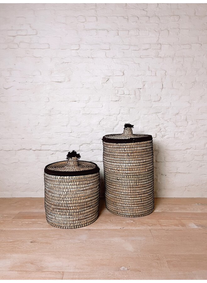Berber Wasmand - Zwart - Medium