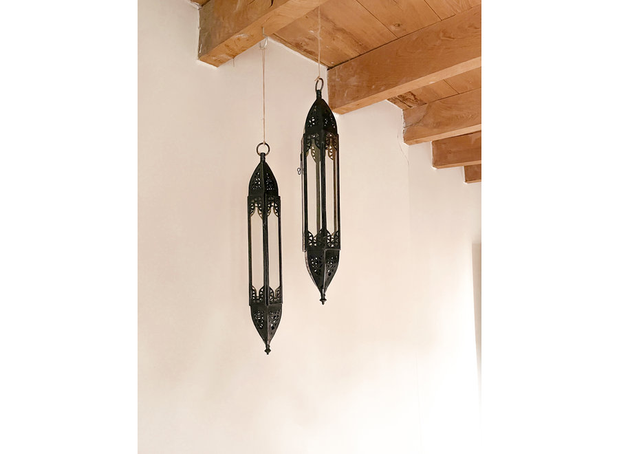 Hanging lantern Black