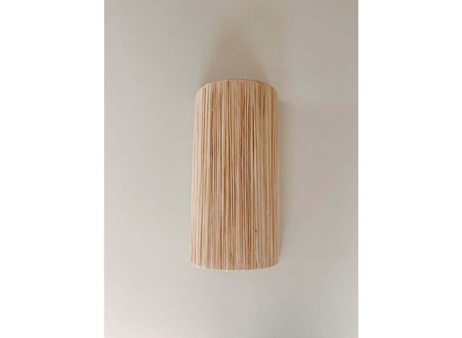 Wall lamp Raffia