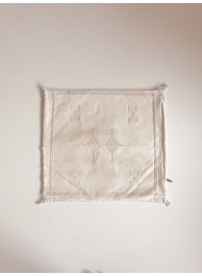 Cactus Silk Kussen  - Gebroken Wit