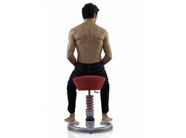 Swopper tabouret Classic, alcantara