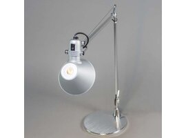 Artemide Lampe Tolomeo avec soccle 129cm - aluminium HALO ou LED Lampe Tolomeo avec soccle 129cm - aluminium HALO ou LED