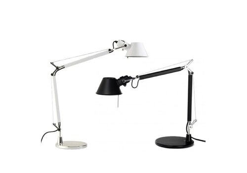 Tolomeo bureaulamp Zwart/Wit