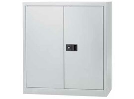 Metalen kast met deuren laag - 100cm