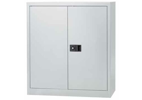 Metalen kast met deuren laag - 100cm