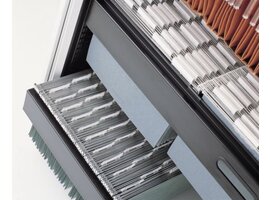 Metalen roldeurkast 198cm hoog