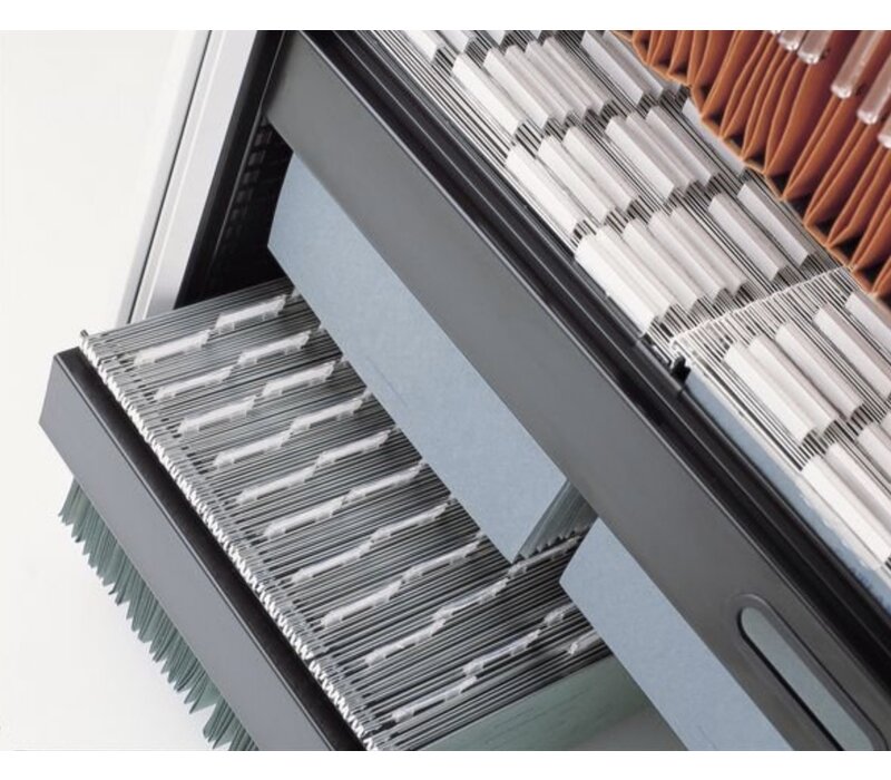 Armoire métal à rideaux haute - 198cm