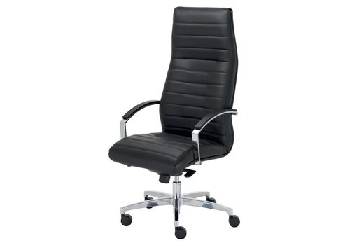 Director fauteuil de bureau cuir noir
