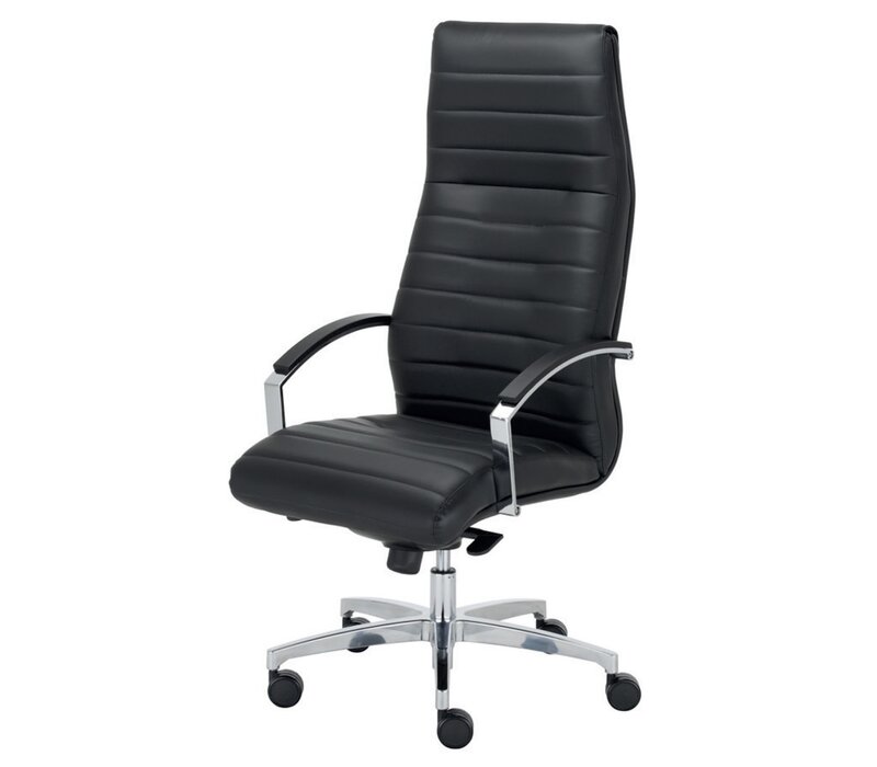 Director fauteuil de bureau cuir noir