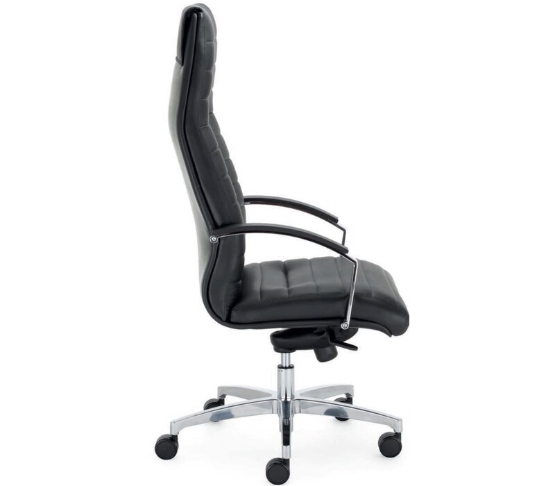 Director fauteuil de bureau cuir noir