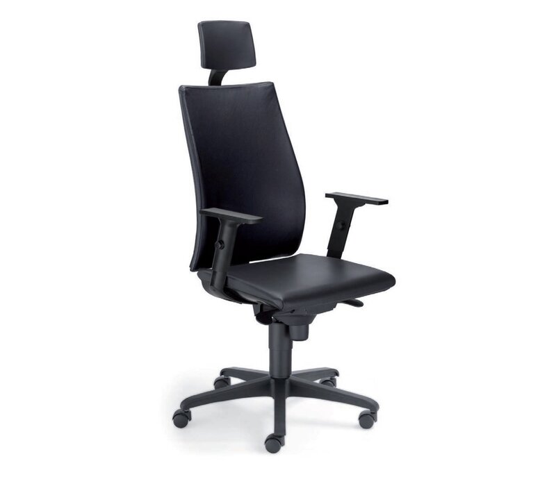 BNO Director 1860 fauteuil de bureau cuir noir Director 1860 fauteuil de bureau cuir noir