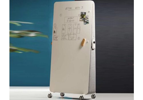 Trunk mobiele scheidingswand /whiteboard