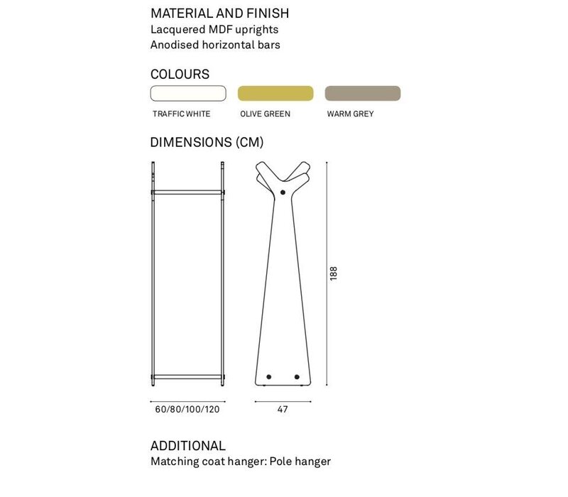 Cascando Forest kapstok Forest kapstok