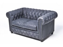 Vintage zetel 2 plaatsen