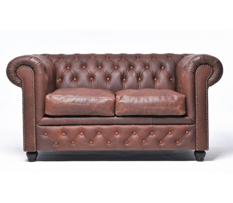 Vintage zetel 2 plaatsen