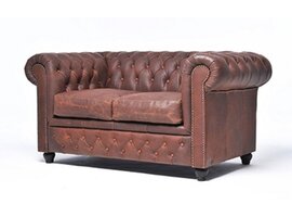 Vintage zetel 2 plaatsen