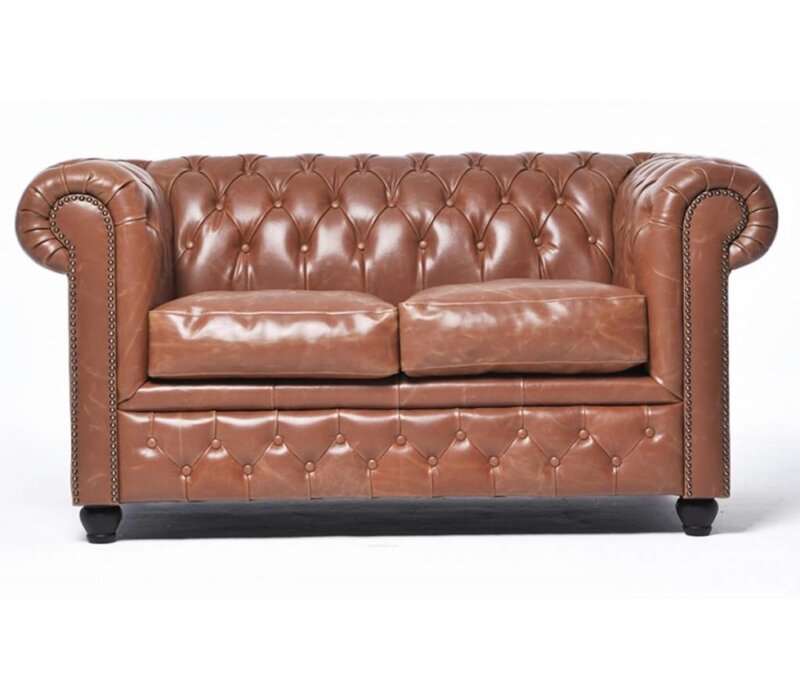 Vintage zetel 2 plaatsen