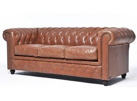 Chesterfield Vintage sofa 3-places Vintage sofa 3-places