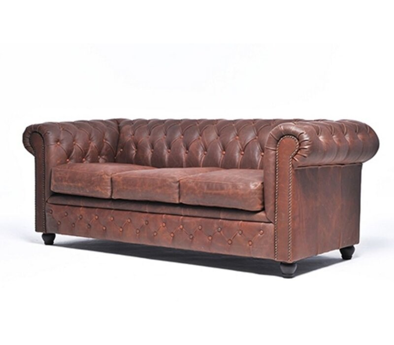 Chesterfield Vintage sofa 3-places Vintage sofa 3-places