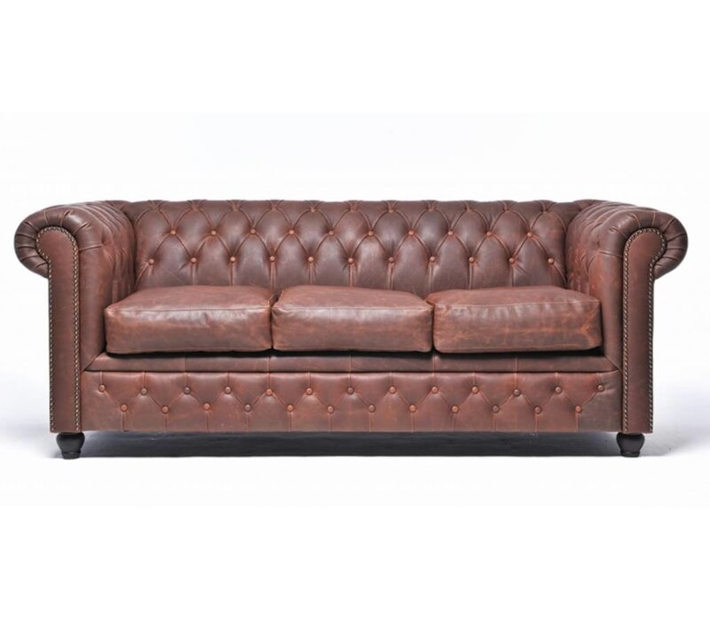 Chesterfield Vintage sofa 3-places Vintage sofa 3-places