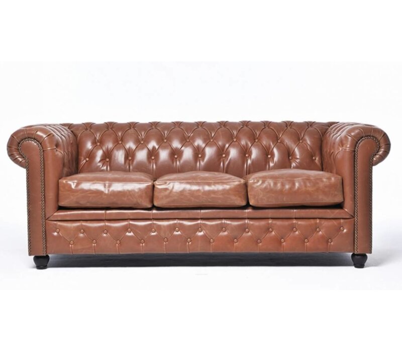 Chesterfield Vintage sofa 3-places Vintage sofa 3-places
