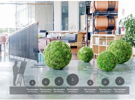 Sphere akoestisch/decoratieve mosbol