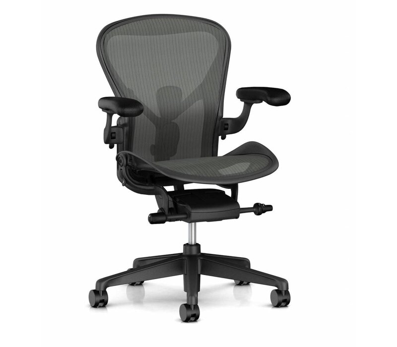 Aeron Remastered Deluxe Graphite bureaustoel