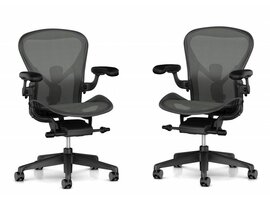 Aeron Remastered Deluxe Graphite fauteuil de direction