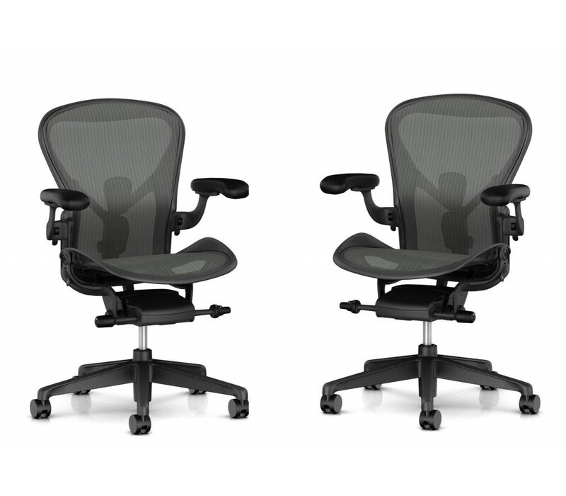 Aeron Remastered Deluxe Graphite fauteuil de direction