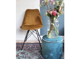 Velvet designstoel