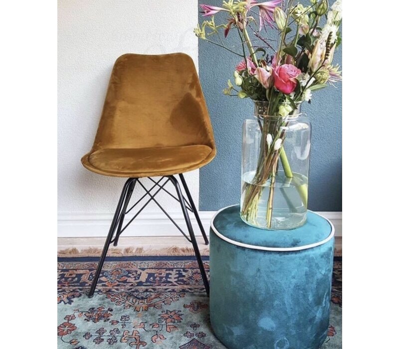 Velvet designstoel