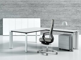 Mdd Crystal directiebureau in melamine(hout) Crystal directiebureau in melamine(hout)