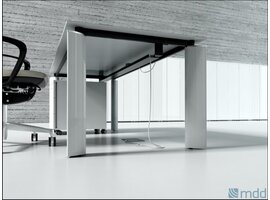 Mdd Crystal directiebureau in melamine(hout) Crystal directiebureau in melamine(hout)