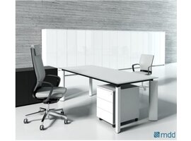 Mdd Crystal directiebureau in melamine(hout) Crystal directiebureau in melamine(hout)